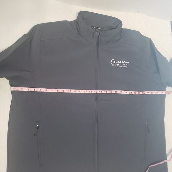Encore Boston Harbor Jacket Mens 4XL Dark Gray Fleece Lined Zip Pockets Casino - Picture 8 of 13